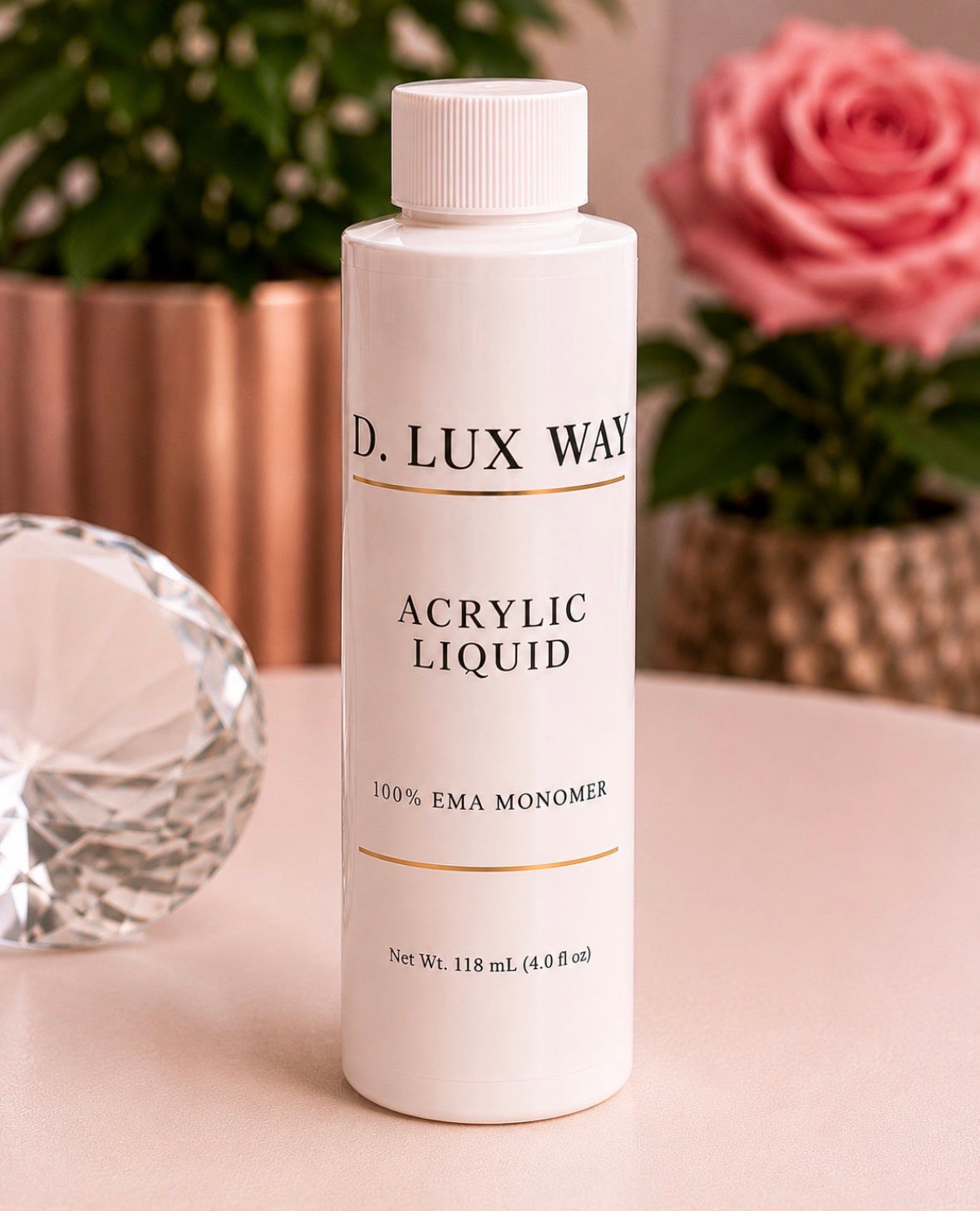 Acrylic Liquid / 100%EMA Monomer – 4oz