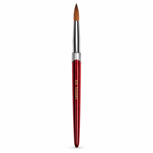 50% Kolinsky Acrylic Nail Brush(Size 10)– Professional Hair Blend