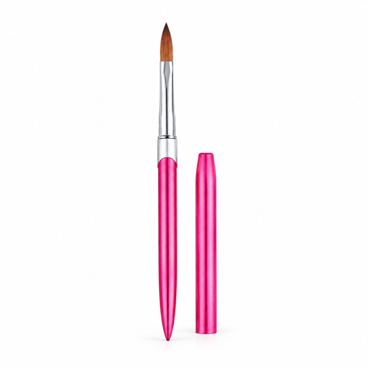 100% Pure Kolinsky Acrylic Nail Brush (Size 12) – Professional Quality