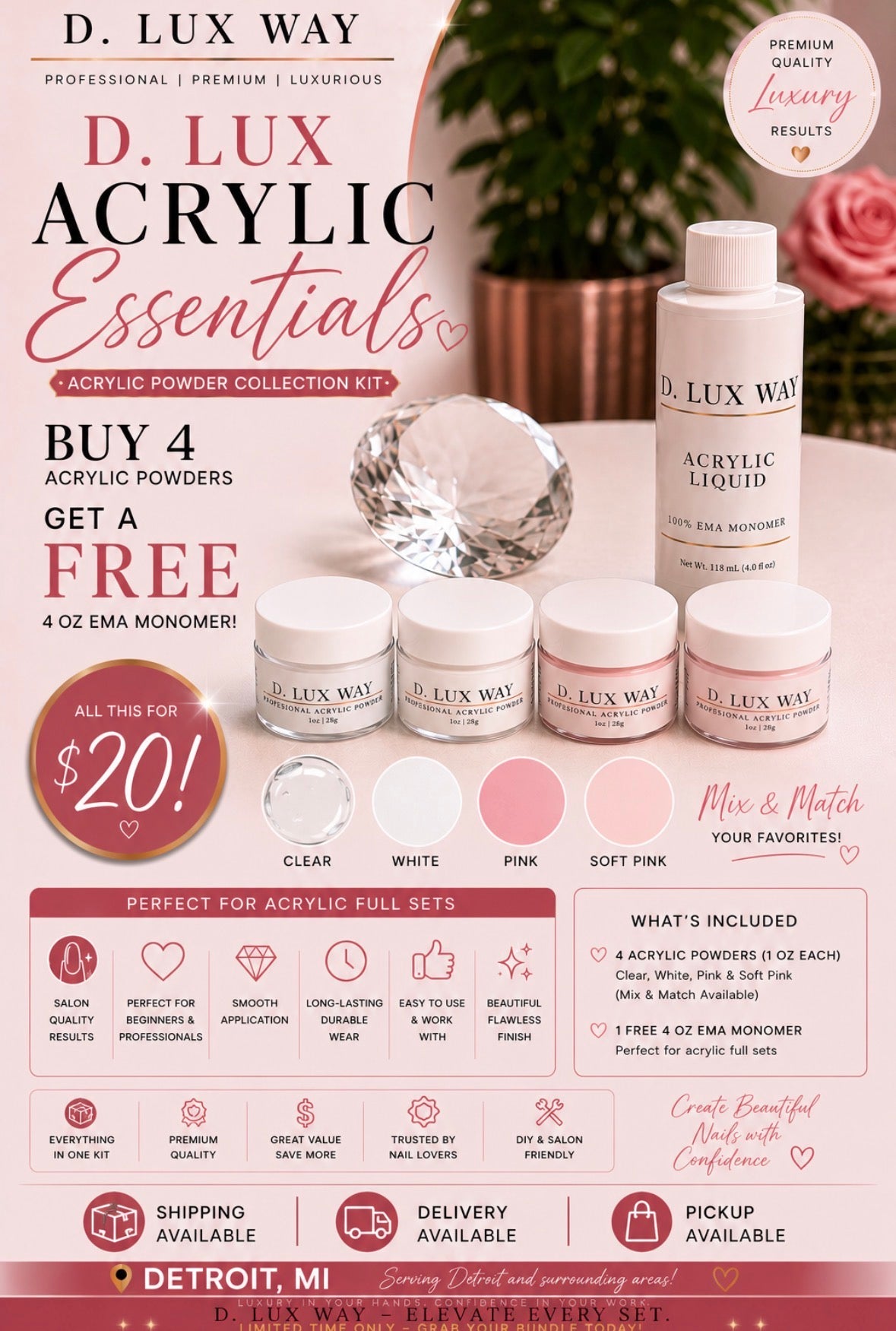 Acrylic Essentials Collection