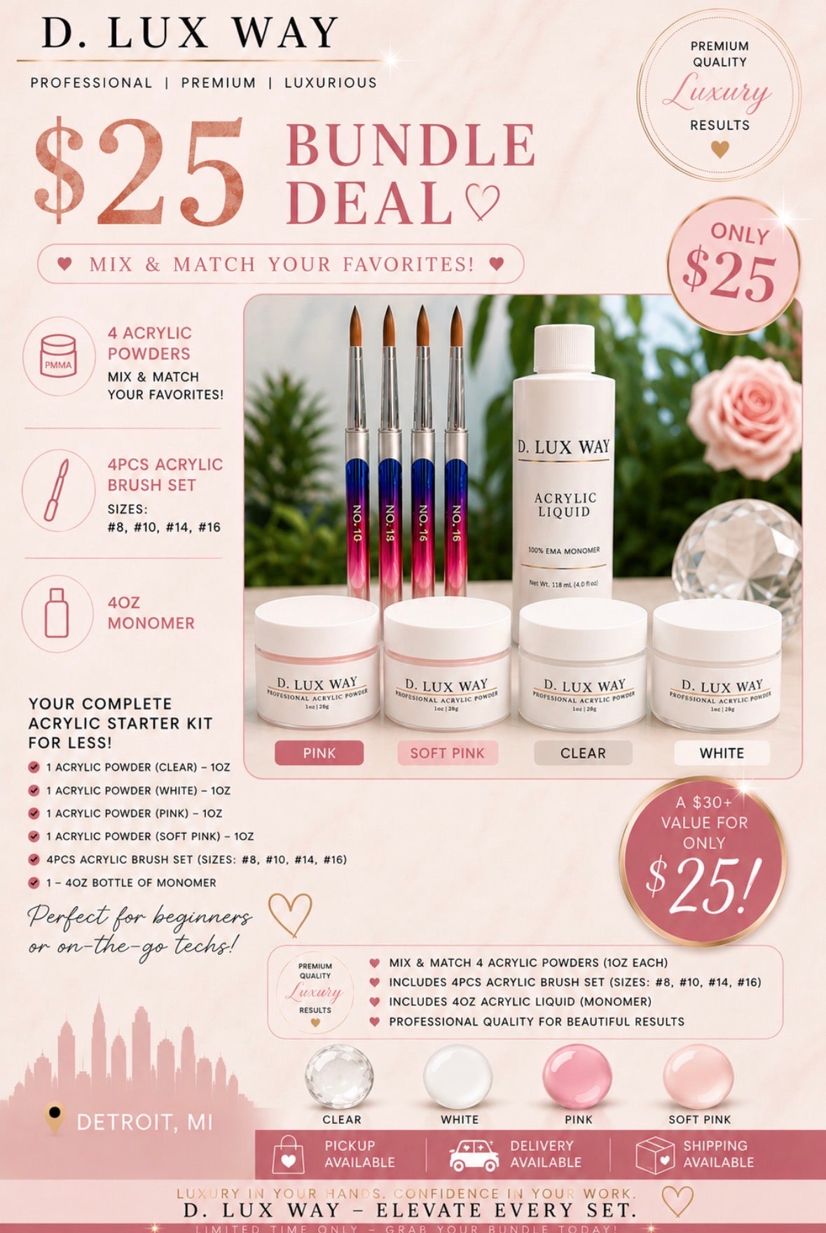 Complete Acrylic Bundle