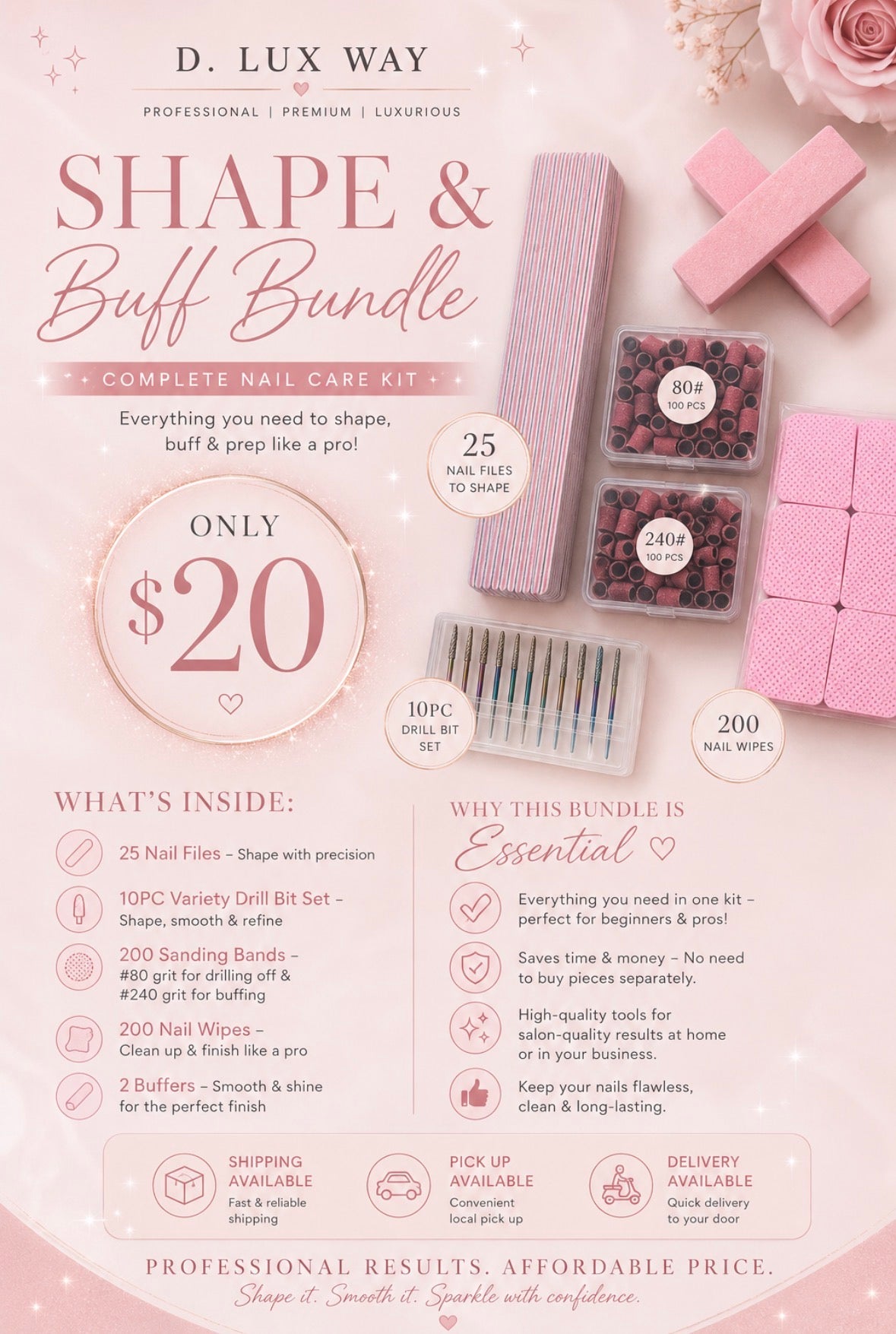 Nail Prep & Shaping Bundle