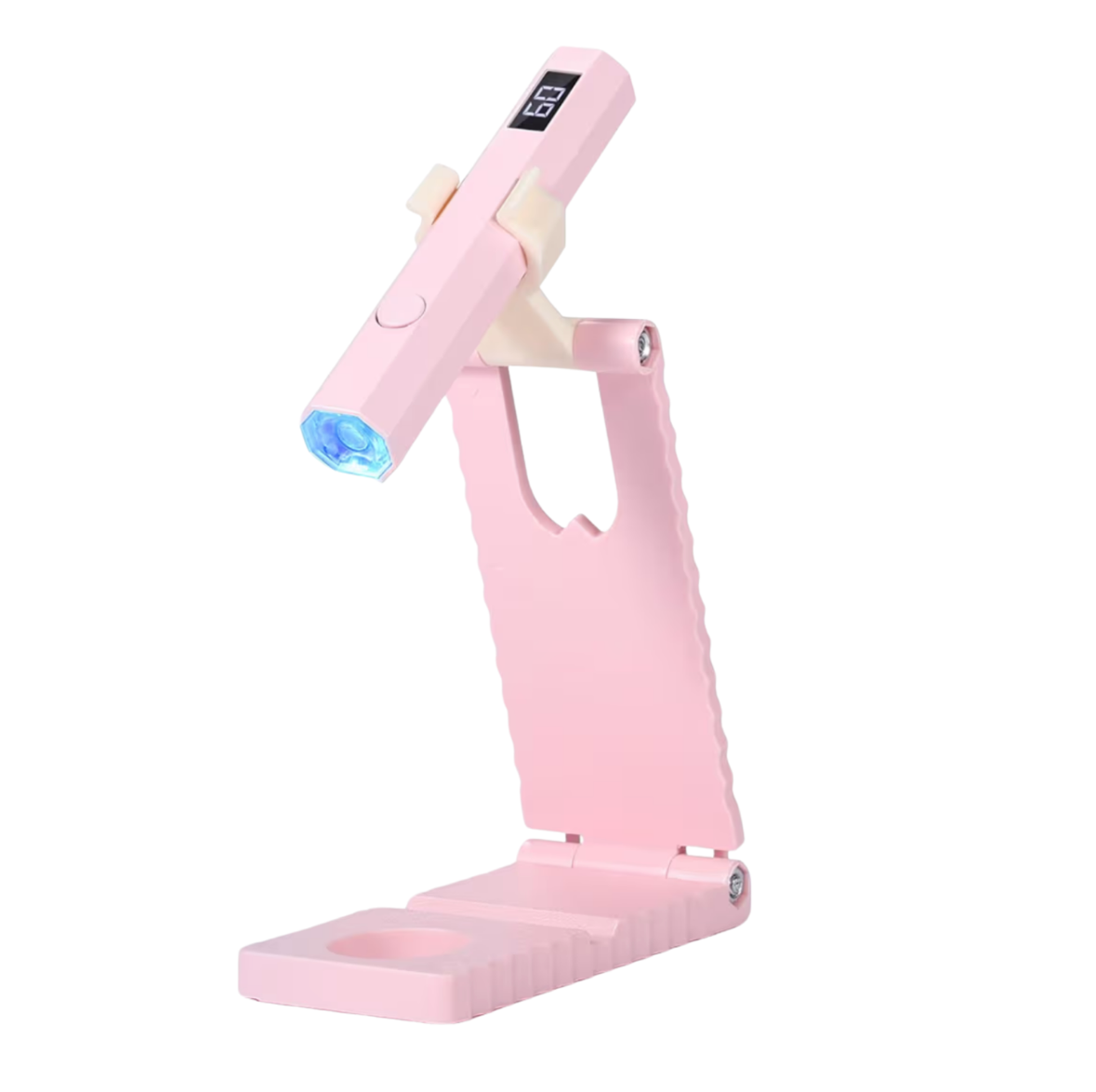 UV Nail Lamp With Stand-HandHeld UV Light For Gel Nail Charms and Polish