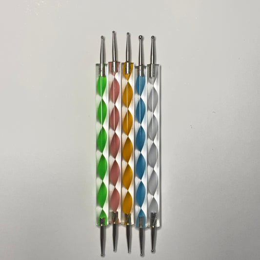 5pcs Double-Sided Dotter