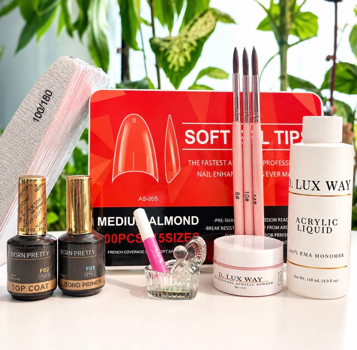 Almond Babe Acrylic Starter Kit