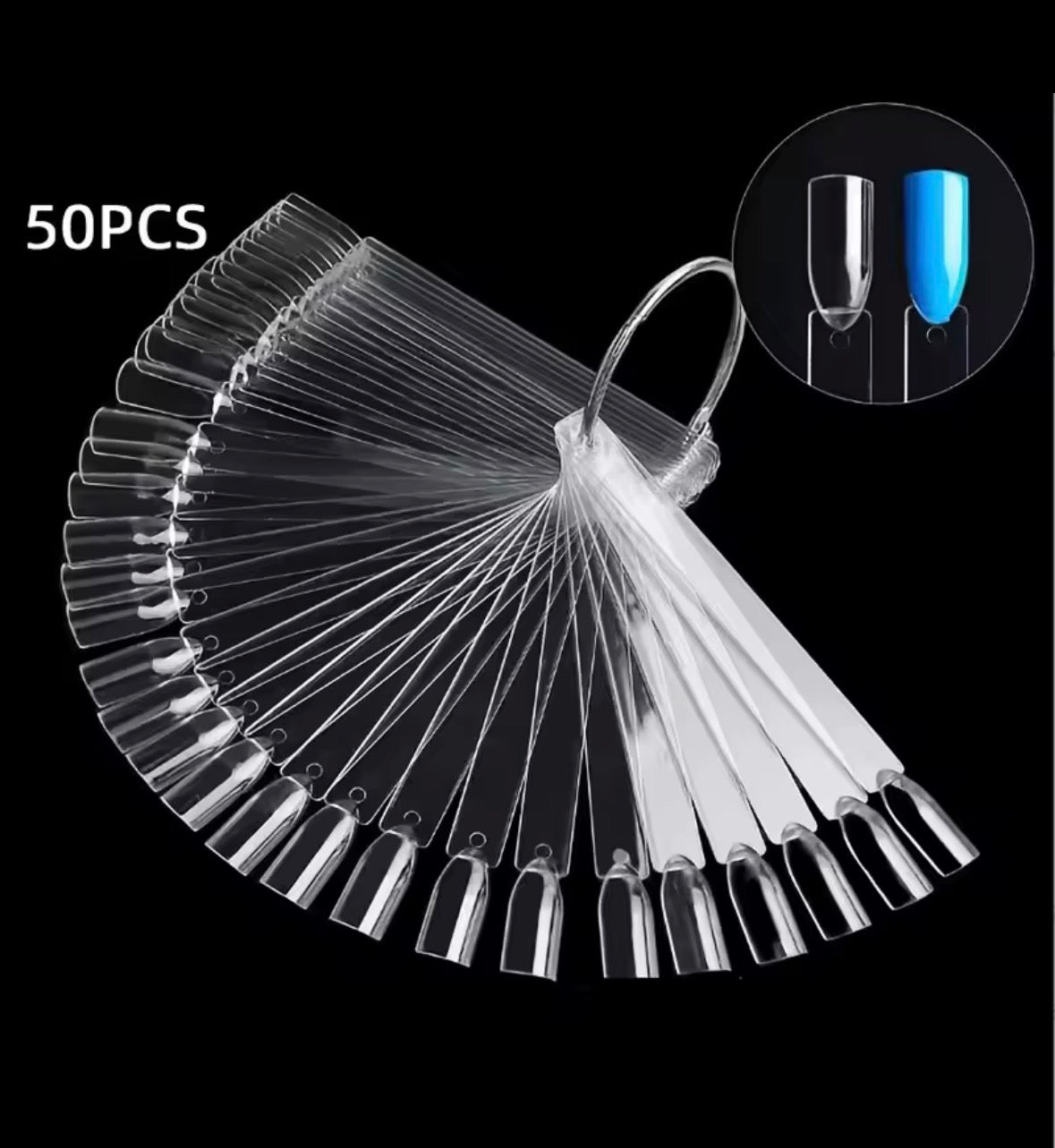 50pcs Nail Swatch