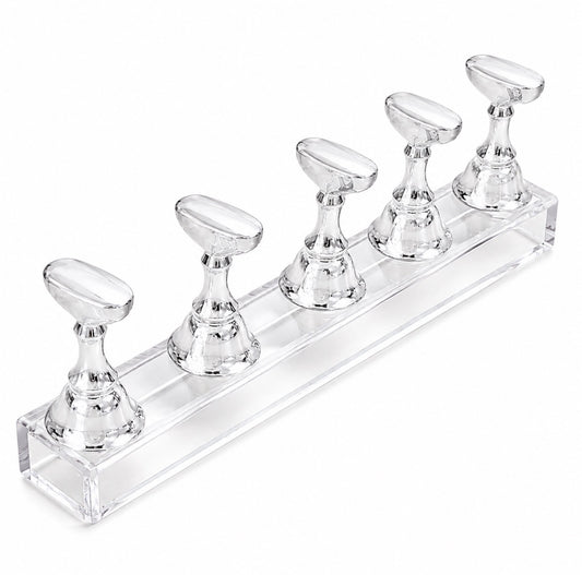 2pcs Nail Stand For Press Ons. Magnetic Nail Holder and Double-Sided Tape